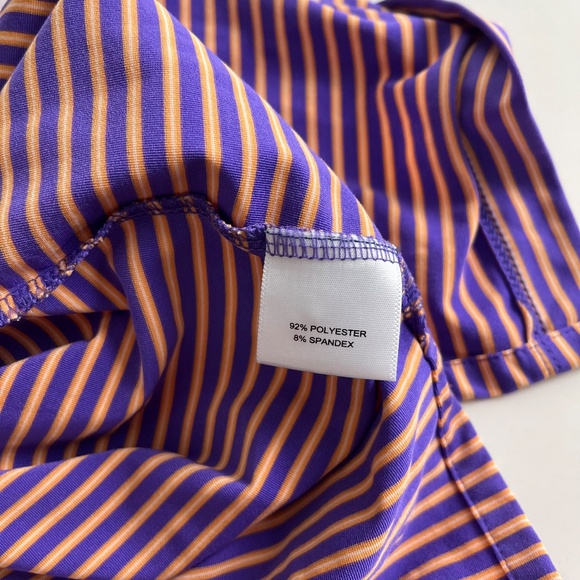 Peter Millar Summer Comfort Desert Mountain Golf Polo Shirt Mens Medium Stretch - Picture 8 of 8